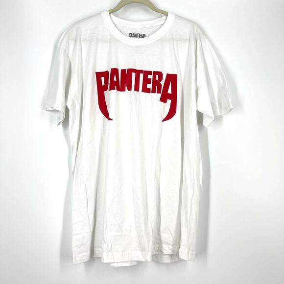 Pantera White Band Tee 100% Cotton T-Shirt Size 2XL NWOT - Picture 3 of 11